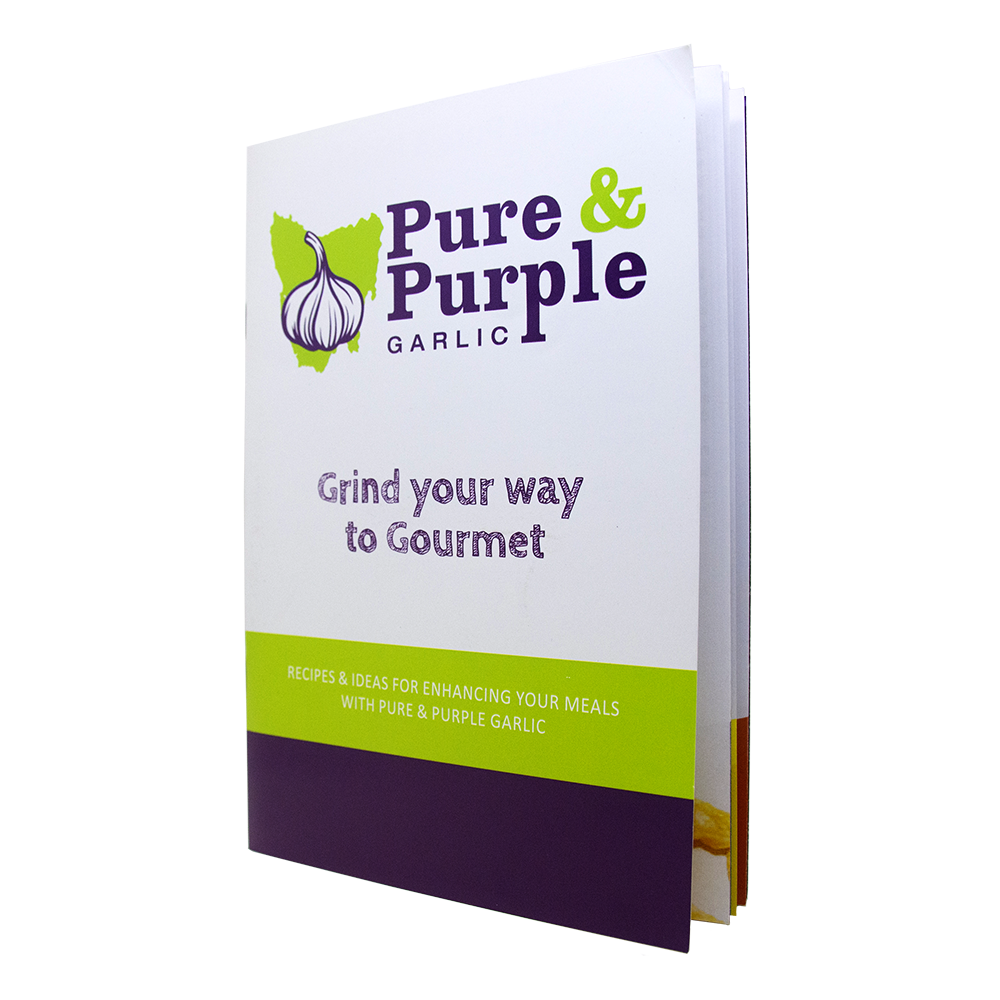 NEW! Pure & Purple Garlic Recipe Booklet!