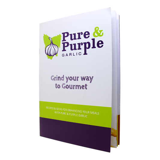 NEW! Pure & Purple Garlic Recipe Booklet!